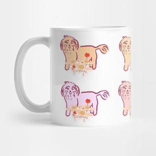 Happy Smiling Maltipoo Doggy Mug